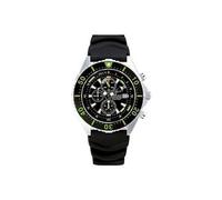 Chronographe Unisex Chris Benz Mixte CBC300GKBS de plongéeVert Noir