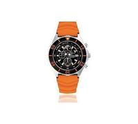 Chronographe Unisex Chris Benz Mixte CBC300OKBO de plongéeOrange Noir