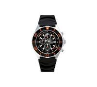 Chronographe Unisex Chris Benz Mixte CBC300OKBS de plongéeOrange Noir