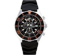 Chronographe Unisex Chris Benz Mixte CBC300OKBS de plongéeOrange Noir