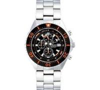 Chronographe Unisex Chris Benz Mixte CBC300OMB de plongéeOrange Noir Gris