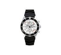 Chronographe Unisex Chris Benz Mixte CBC300WKBS de plongéeBlanc Noir