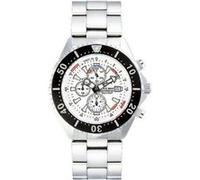 Chronographe Unisex Chris Benz Mixte CBC300WMB de plongéeBlanc Gris