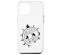 Chronologie avec sablier et évolution Coque pour iPhone 12 Pro Max