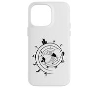 Chronologie avec sablier et évolution Coque pour iPhone 14 Pro Max