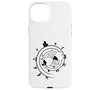 Chronologie avec sablier et évolution Coque pour iPhone 15 Plus