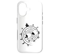 Chronologie avec sablier et évolution Coque pour iPhone 17