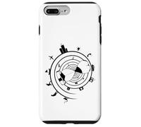 Chronologie avec sablier et évolution Coque pour iPhone 7 Plus/8 Plus