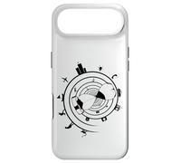 Chronologie avec sablier et évolution Coque pour iPhone Air