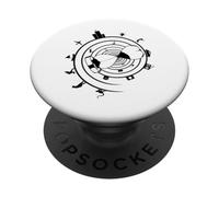 Chronologie avec sablier et évolution PopSockets PopGrip Adhésif