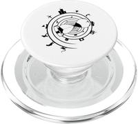 Chronologie avec sablier et évolution PopSockets PopGrip pour MagSafe