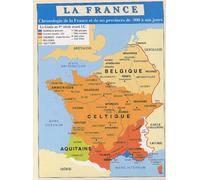 Chronologie de la France et ses provinces de -900 à nos jours - Maurice Griffe - Tableaux Synoptique De L'histoire - broché - Atlas / carte