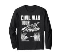 Chronologie de la tournée de la Bataille de la Guerre Civile Dates historiques des États-Unis Manche Longue