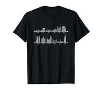 Chronologie de l'architecture Anglaise Bâtiments historiques de l'Angleterre T-Shirt