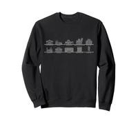 Chronologie de l'architecture Italienne - Bâtiments historiques de l'Italie Sweatshirt