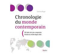 Gaelle Mauduit – Chronologie de l'histoire contemporaine – Éditions Belin – Broché