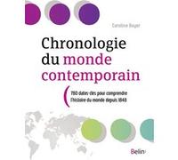 Chronologie de l'histoire contemporaine Gaelle Mauduit (Collection dirigée par), Collectif (Auteur)