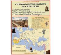 Chronologie des ordres de chevalerie Tome 2 - Maurice Griffe - Tableaux Synoptique De L'histoire - cartonné - Atlas / carte