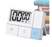 Chronomètre compte à rebours et progressif | Chronomètre magnétique multifonction | Alimenté par piles avec écran HD Outil de gestion pour yoga, soins de la peau, réunions, entraînement