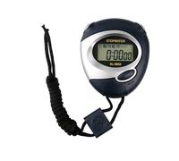 Chronomètre de sport antichoc avec écran LCD, mémoire unique et haute précision pour chronomètres ABS