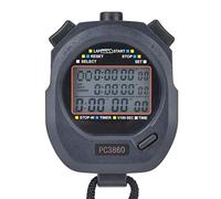 Chronomètre de Sport pour la Course à Pied, Chronomètre Compte à rebours Chronomètre 3860 Minuterie Chronomètre Numérique avec Extra Large Affichage et Boutons(1)