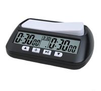 Chronomètre Échecs Pro Mode Retard Tournoi | Mode bonus inclus, pour affichage clair, idéal compétitions, boutons larges, design ergonomique(A)