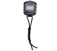 ChronomèTre éLectronique à Une RangéE De 2 éCrans, ChronomèTre De Sport, Minuterie De Concours AthléTique, ChronomèTre Avec Pile Bouton Ag13 Xl 016 Noir