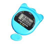 Chronomètre Électronique À Une Rangée, Deux Canaux, Minuterie De Sport, Fitness, Course, D'athlétisme, Code D'arbitre Minuterie Multifonctionnelle(Blue)