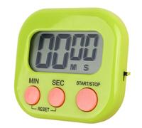 Chronomètre électronique miniature : fixation magnétique forte, base de support pliable, écran visuel clair | Tracker de productivité polyvalent pour préparation des repas, bibliothèque entraînement