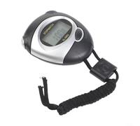 Chronomètre électronique portable avec affichage multifonction, boutons de démarrage/arrêt/rappel et alarme personnalisable pour étudiants, athlètes, entraîneurs (B)