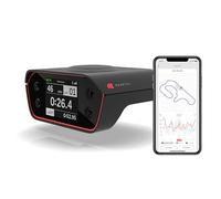 Chronomètre et indicateur de Vitesse RaceBox 0-100 km/h - Écran LCD 2 Pouces, GPS, Compteur de Performance du véhicule, Support de Pare-Brise, kit Complet