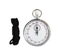 Chronomètre Manuel en Métal Ressort 6h Chronomètre Manuel en | pour roue de balance monométallique, échappement à pour ancre, précision stable, idéal course athlétisme
