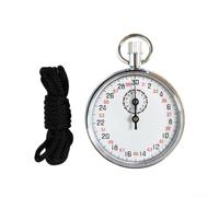 Chronomètre mécanique manuel avec construction en métal et échappement d'ancrage pour chronométrage de course et évaluation physique