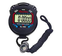 Chronomètre Mini avec chronographe numérique pour Sport, étanche avec Temps partiel et Total