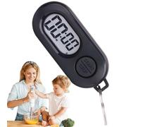 Chronomètre minuteur | Compteur de temps en porte-clés pour extérieur, montre multifonction avec compte à rebours, accessoire numérique pour enseignants, athlètes et étudiants