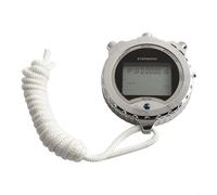 Chronomètre numérique avec rétroéclairage, 100 tours de mémoire, minuteur multifonction pour entraînement sportif, course, natation, football, métronome, horloge, Al