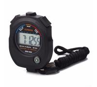 Chronomètre numérique pour course à pied avec précision 1/100s | Grand écran LCD | Résistant aux chocs et à l'eau Minuteur Sport avec alarme et affichage de la date pour l'entraînement physique
