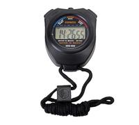 Chronomètre Sportif Électronique Bidirectionnel Professionnel Zsd-808 Noir | Comptage au Centième, Multi-événements, ABS Léger, Lanière, pour Athlètes et Coureurs