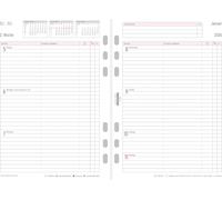 CHRONOPLAN agenda semainier 2026 1 semaine/2 pages A5 ligne