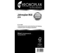 Chronoplan Calendrier annuel pour 2014 Midi