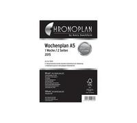 Chronoplan - chronoplan wochenplan 2015, 1 woche 2 seiten, a5, spalten 50235