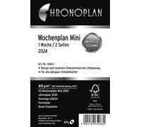 Chronoplan kalendarien Semaine Plan 2014 1 semaine/2 pages (lignés) Mini