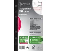 Chronoplan Recharge planning journalier 2012 Format Midi Version allemande (Import Allemagne)