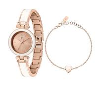 CHRONOSTAR Montre Femme avec Bracelet, Seul Temps, Analogique, 28 mm, Collection Bangle - R3853312503