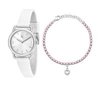 CHRONOSTAR Special Pack Femme, Montre Seul Le Temps, Analogique, Bracelet avec Pendentif Coeur, Collection Ease - R3851322505