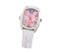 Chronotech Womens Analogue Quartz Watch with Leather Strap CT7696L-16