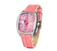 Chronotech Womens Analogue Quartz Watch with Leather Strap CT7998LS-07