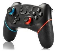 Chronus manette sans fil pour nintendo switch, console bluetooth pro pour nintendo switch/switch lite（noir） Noir G