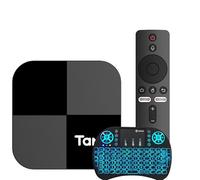 CHROX Box TV Android 14.0, TX5 Plus Smart TV Box S905A/X5M CPU Quad-Core 2.4G / 5G Wi-FI 5.0 USB 3.0 Android Box avec Mini Clavier sans Fil,2gb+16gb