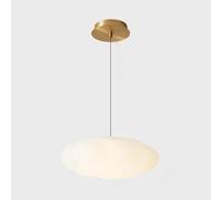 chrtyum Lampe suspendue LED Gold Acrylic Kitchen Island Pendant Light Height Adjustable Living Room Ceiling Hanging Lamp For Aisle Farmhouse Bedroom